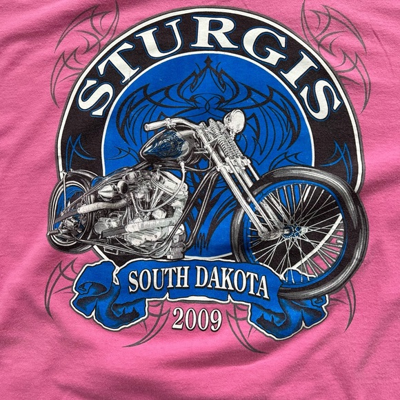 Sturgis, SD 2009 Motorcycle Rally Graphic Tee - Picture 5 of 5